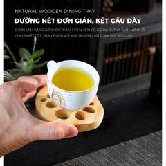 [Giảm giá 60%] Khay củ lạc bằng gỗ,dễ sử dụng nhiều công năng-PG08