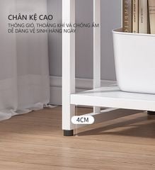 Kệ sách đa năng màu trắng - GM97