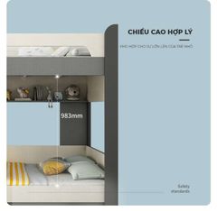 Giường tầng trẻ em, thông minh, hiện đại - GP359