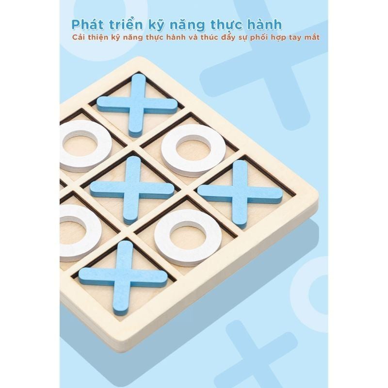 Bảng đồ chơi cờ ca rô phát trển tư duy cho bé - TOY13
