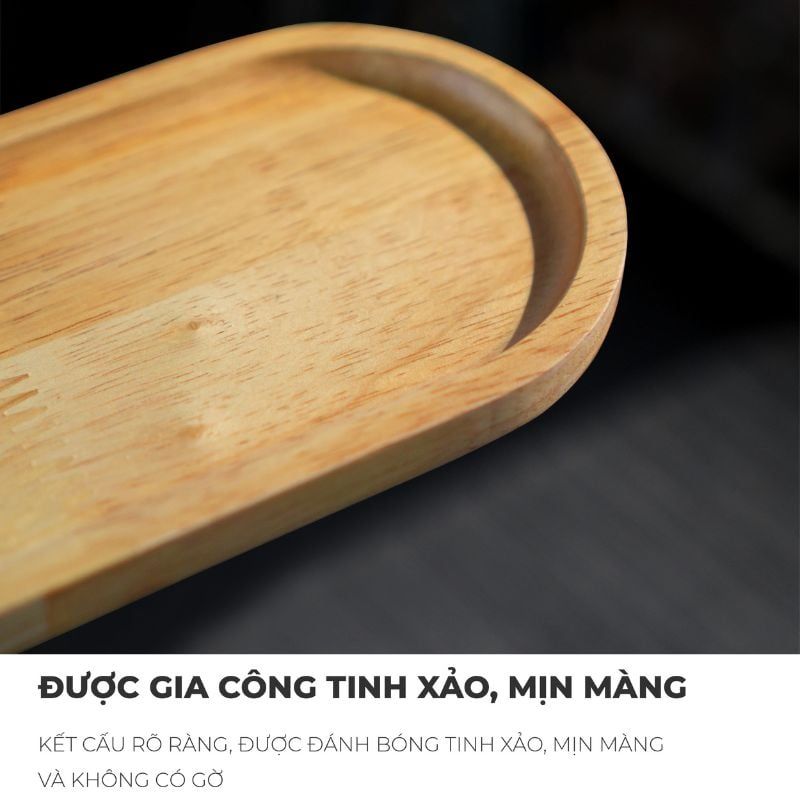 Khay gỗ dài hình chữ nhật - PG09