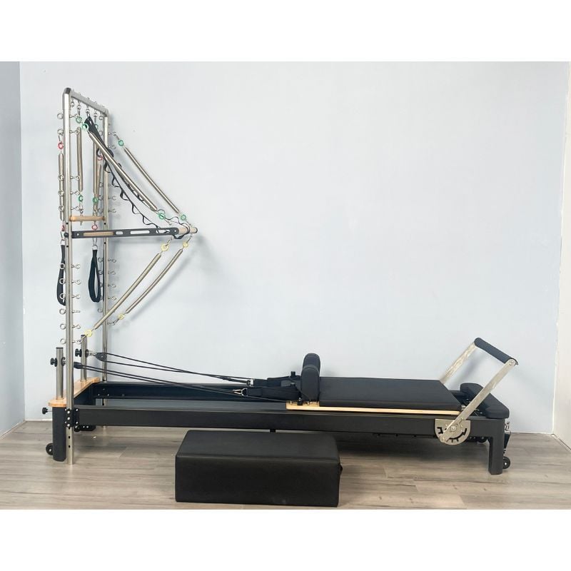 Máy tập Pilates Reformer khung sắt - PL.06A