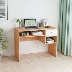 Bàn làm việc gỗ có ngăn kéo chia ngăn hiện đại - GP230