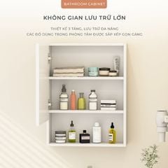 Tủ gương treo tường đa năng, cao cấp - GP257.01