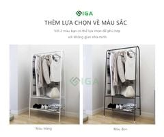 Giá treo quần áo khung thép - GM59