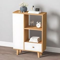 Tủ Sách QuaDa Kết Hợp 2 Ngăn Tủ và 2 Ngăn Kệ - GP124
