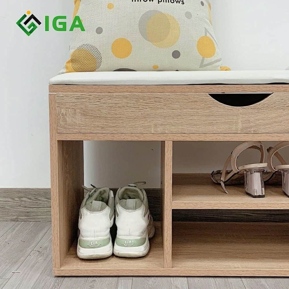 Tủ giày dép mặt đệm có cánh lật tiện ích - GP88
