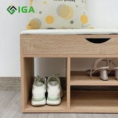 Tủ giày dép mặt đệm có cánh lật tiện ích - GP88