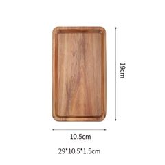 Khay gỗ dài hình chữ nhật - PG09