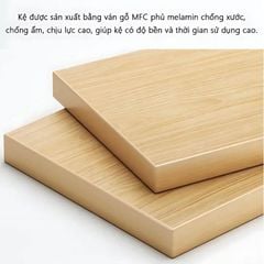 Kệ gỗ góc tường 3 tầng đa năng hiện đại - GP180
