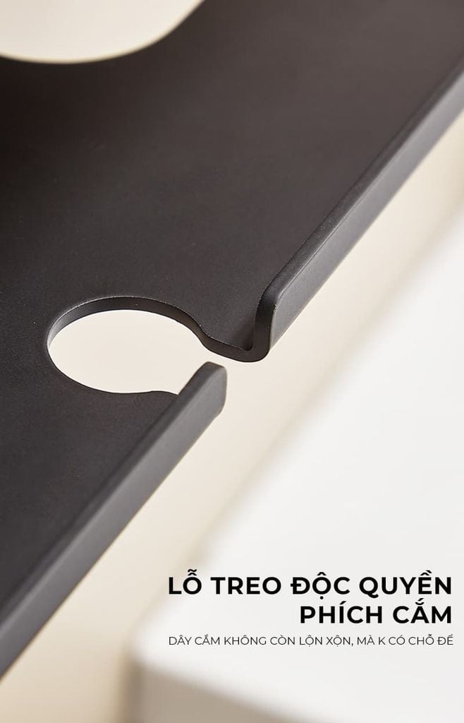 Kệ máy sấy tóc dán tường nhỏ gọn và chắc chắn - GM197