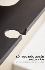 Kệ máy sấy tóc dán tường nhỏ gọn và chắc chắn - GM197