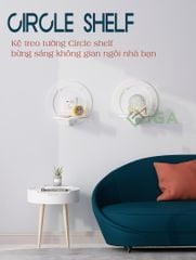 Kệ treo tường gỗ nhựa - IG389