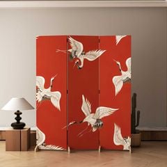 Bình phong 3 tấm canvas nghệ thuật - GP394