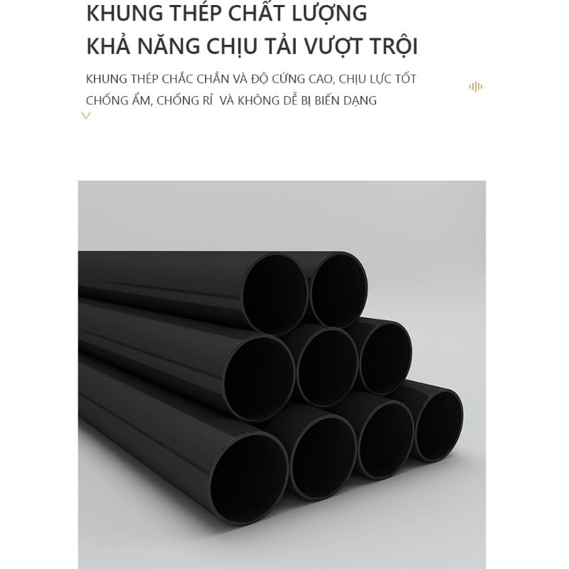 Ghế đôn tròn chân sắt GM78