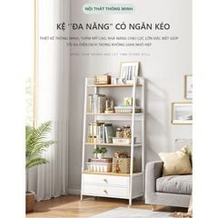 Kệ Sách Đa Năng Có Ngăn Kéo GM76