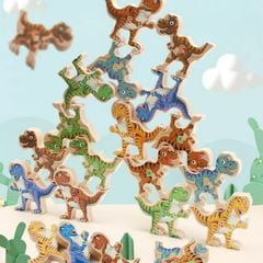 Đồ chơi xếp tầng khủng long cho bé - TOY18
