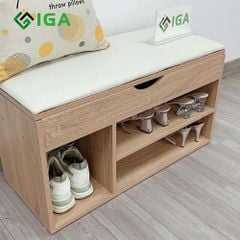 Tủ giày dép mặt đệm có cánh lật tiện ích - GP88