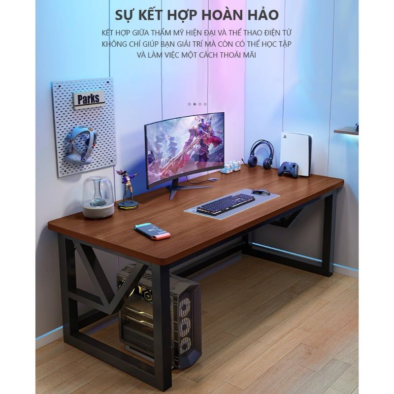 Bàn gaming chữ M GM68