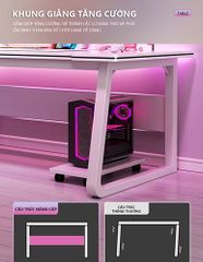 Bàn Gaming Hiện Đại GM95 (Tặng kèm Kệ PC để bàn GA29)