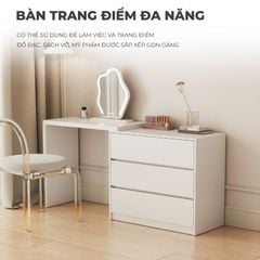 Bàn làm việc kèm tủ đựng đồ đa năng, hiện đại - GP325
