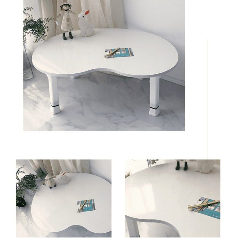 Bàn trà sofa phòng khách hình hạt đậu GA04