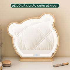 Gương LED hình gấu để bàn - GP318