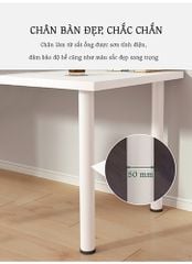 Bàn Làm Việc Chân Sắt Tròn GM62