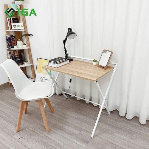 Bàn làm việc chân sắt gấp gọn GM11