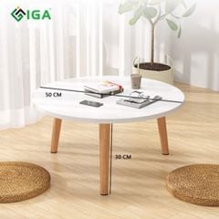 Bàn trà tròn ngồi bệt GP74