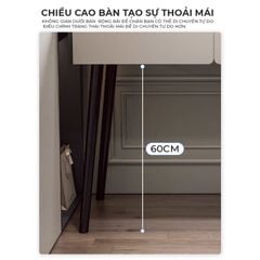 Bàn trang điểm đen trắng hiện đại - GP367