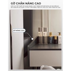 Bàn trang điểm đen trắng hiện đại - GP367