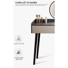 Bàn trang điểm đen trắng hiện đại - GP367