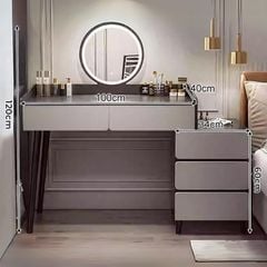 Bàn trang điểm đen trắng hiện đại - GP367