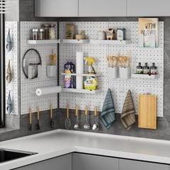 Bảng Pegboard dán tường đa năng, tiện lợi - GM170