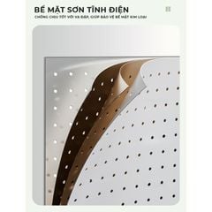 Bảng Pegboard dán tường đa năng, tiện lợi - GM170