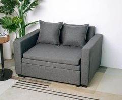 Ghế sofa giường tiện nghi, đệm màu xám êm ái - GC42