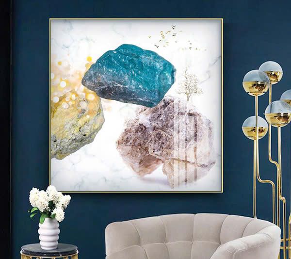 Tranh vuông phong cảnh nghệ thuật - GD-G