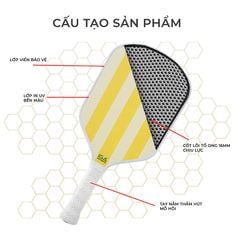 Vợt pickleball hiện đại, hợp xu hướng - PK01