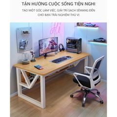 Bàn gaming chữ M GM68