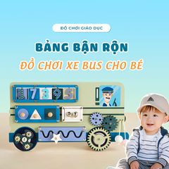 Bảng đồ chơi xe bus thông minh cho trẻ - TOY02