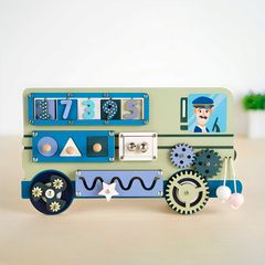 Bảng đồ chơi xe bus thông minh cho trẻ - TOY02
