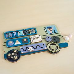 Bảng đồ chơi xe bus thông minh cho trẻ - TOY02