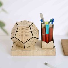Lịch gỗ đa diện để bàn - TOY27
