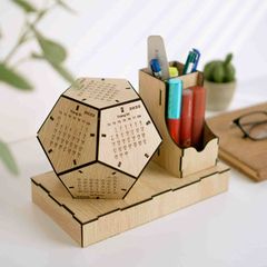 Lịch gỗ đa diện để bàn - TOY27