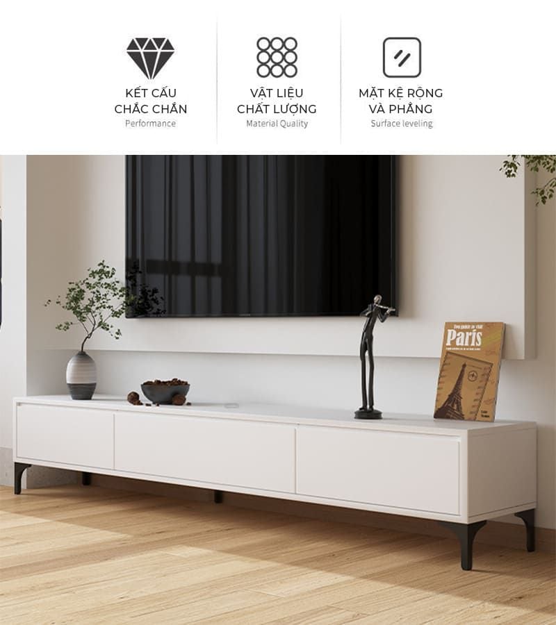 Kệ Tivi Hiện Đại 3 Cánh GP323