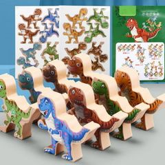 Đồ chơi xếp tầng khủng long cho bé - TOY18