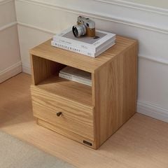Tab đầu giường gỗ đa năng phong cách Nordic - GP343