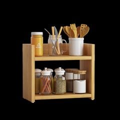 Kệ gia vị vân gỗ - GA18.03