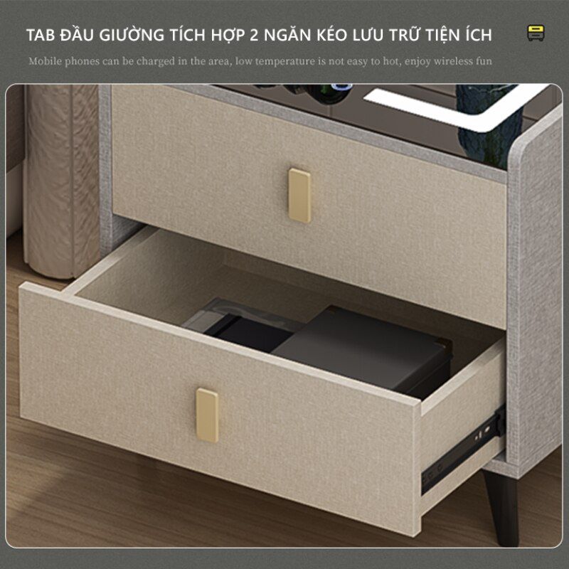 Tab đầu giường sạc thông minh GA31
